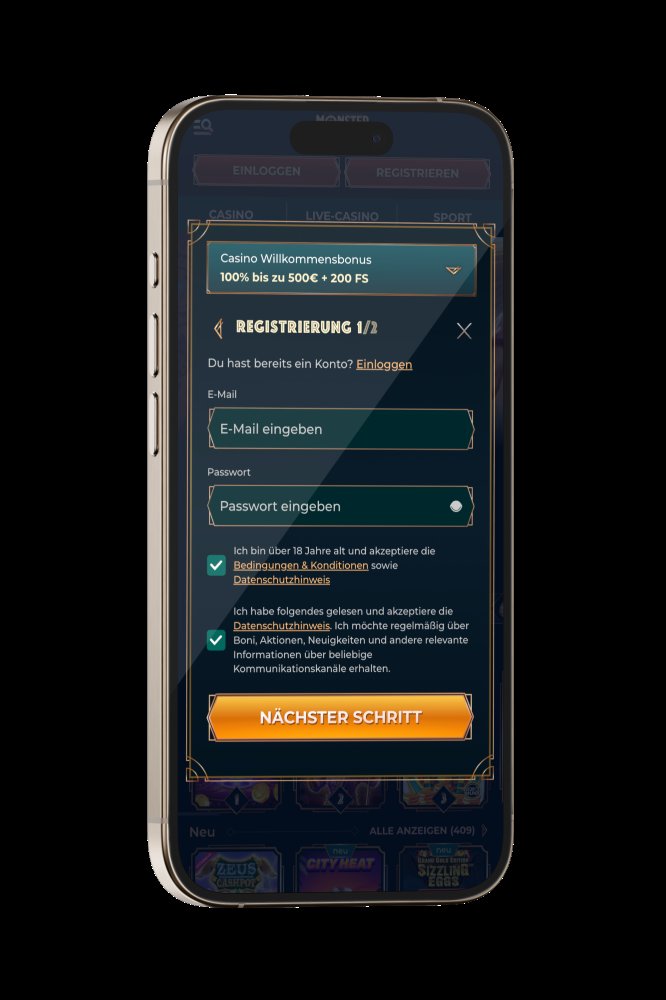 Monsterwin Casino Deutschland - Das ultimative Online Casino Erfahrung - overview